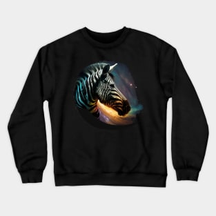 zebra Crewneck Sweatshirt